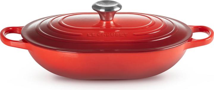 Produktbild Le Creuset Oblong Signature (31 cm, Bräter + Schmortopf, Gusseisen)
