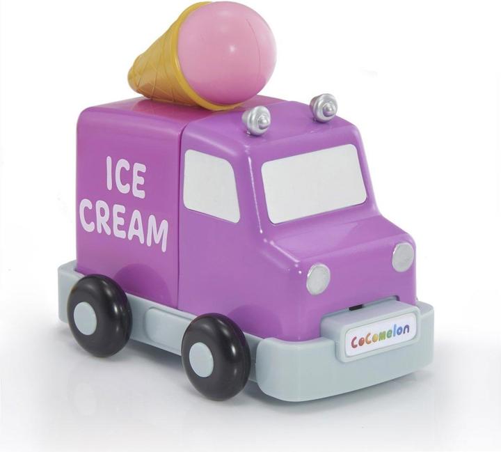 Produktbild Cocomelon WOW! STUFF Bauen Sie Musikfahrzeuge JJ Schulbus Feuerwehrauto und Eiswagen Geräusche