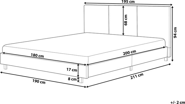 Actual product image Beliani Albi (180 x 200 cm)