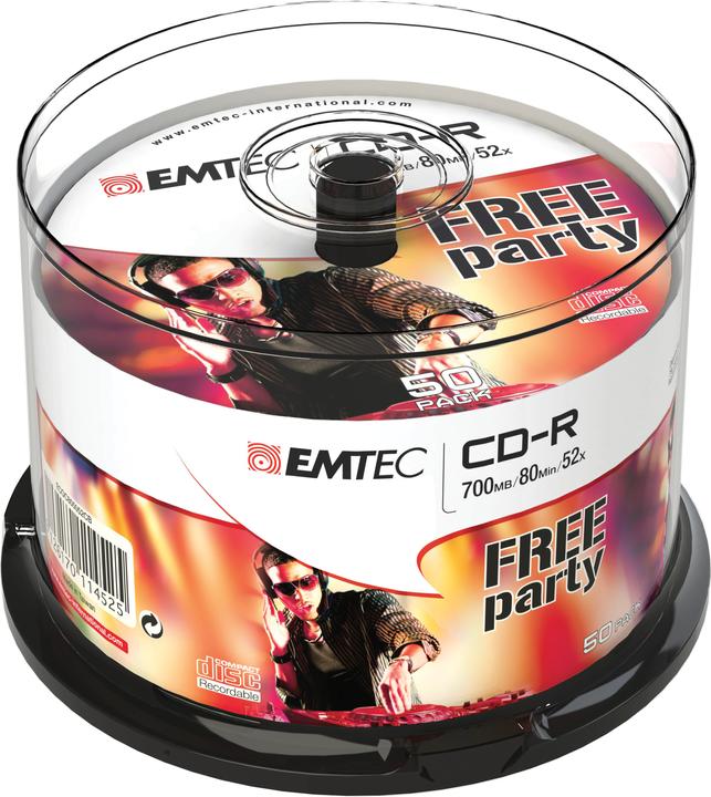 Emtec Classic - 50 x CD-R - 700 MB (80 min) 52x (50 x)