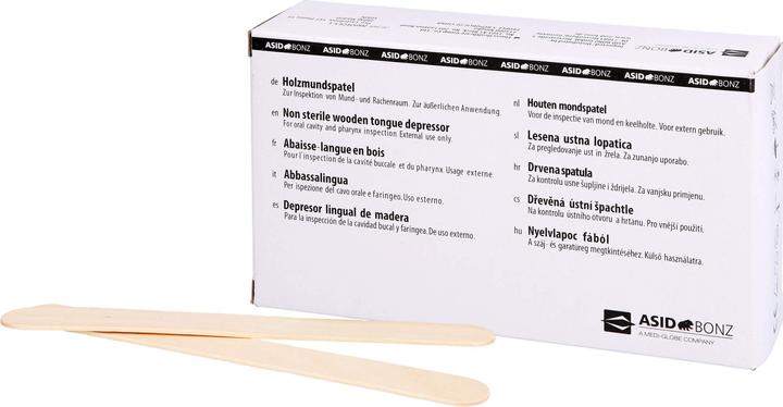 Produktbild Asid Bonz Holzmundspatel unsteril, 100 St