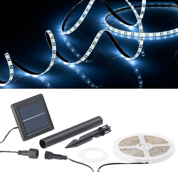 Actual product image Lunartec Solar-LED-Streifen (300 cm, Outdoor)