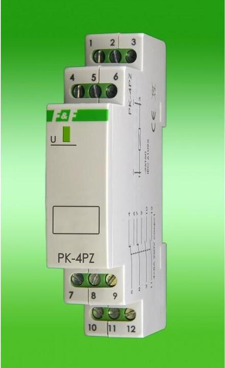 Produktbild F&R Elektromagnetisches Relais 230V 4x8A - PK4PZ