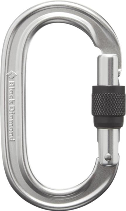 Black Diamond Oval Keylock Scrwgt Carabiner