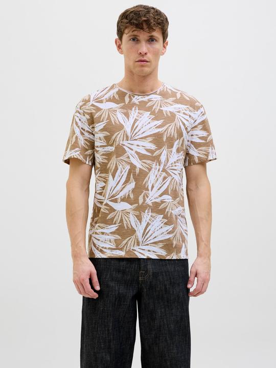 Actual product image Jack & Jones Jjebryan Aop Tee S/S O-Neck Sn (XL)