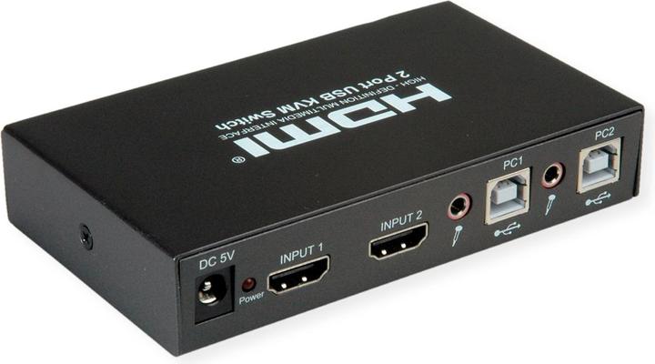 Actual product image Roline KVM switches manual