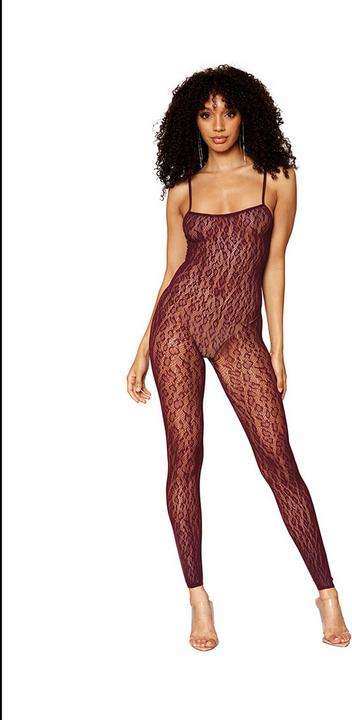 Produktbild Dreamgirl Catsuit Bodystocking and Shrug DiamondOne Size (One Size)