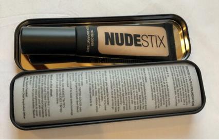 Actual product image Nudestix Nudies Tinted Cover Foundation Nude 7 Medium Deep Neutral (7 Medium Deep Neutral)