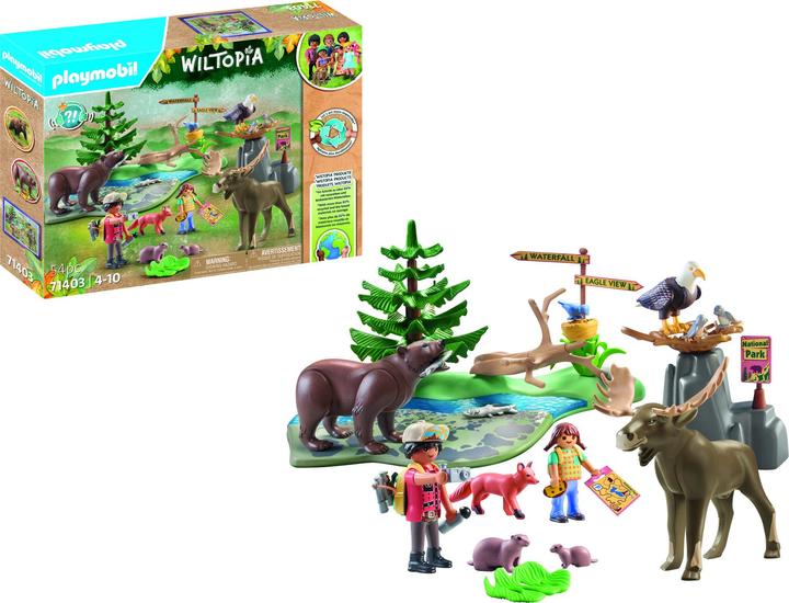 Actual product image Playmobil Wiltopia - Detour to the Animals of North America (71403, Playmobil Wiltopia)