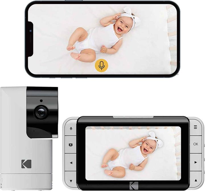 Actual product image Kodak Cherish C525P Smart Baby Monitor (Video & Audio)
