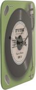 Image du produit Ootb Horloge murale en verre, tourne-disque, 20 x 20 cm