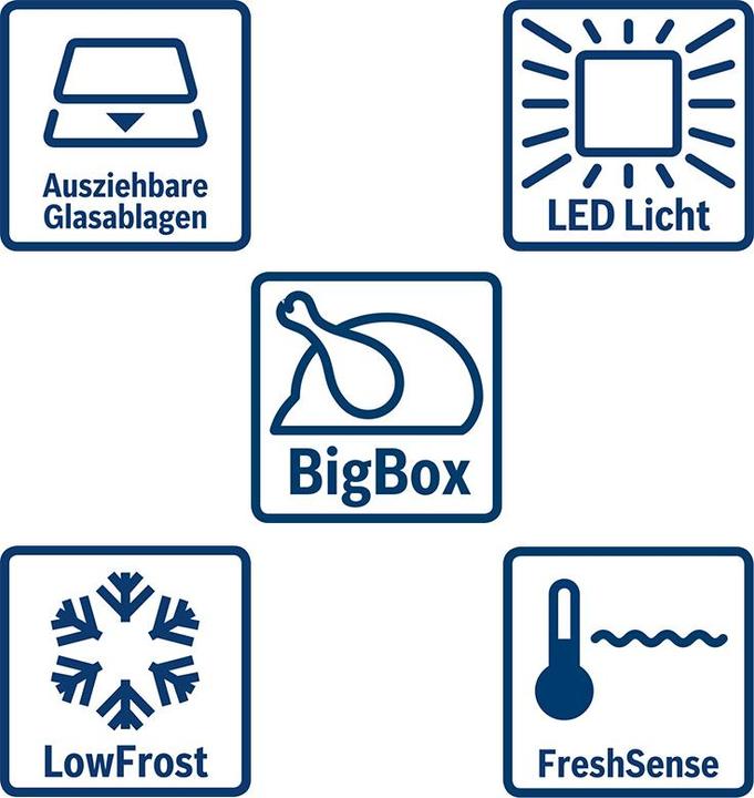 Actual product image Bosch Hausgeräte KGV58VLEAS (503 l)