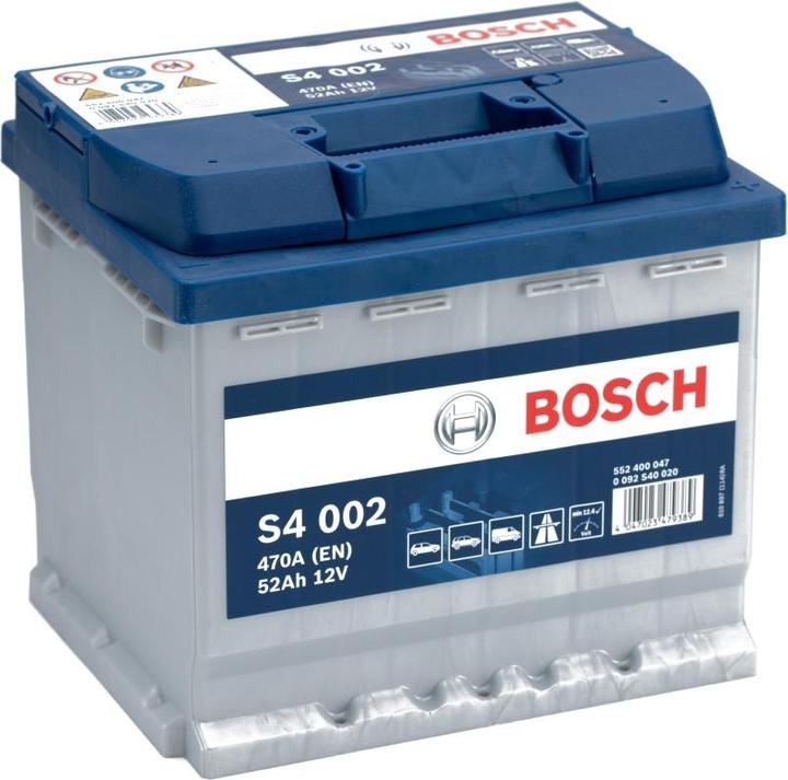 Bosch Automotive S4 002 (12 V, 52 Ah, 470 A)
