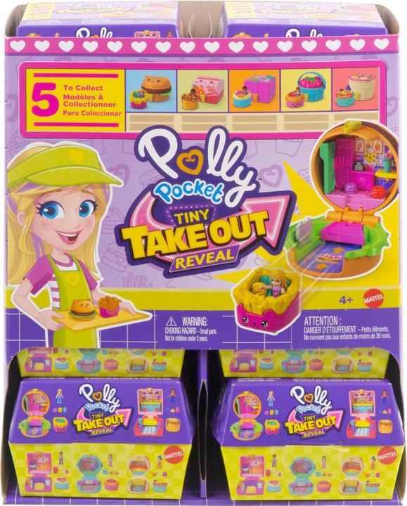 Actual product image Polly Pocket Takeout Reveal