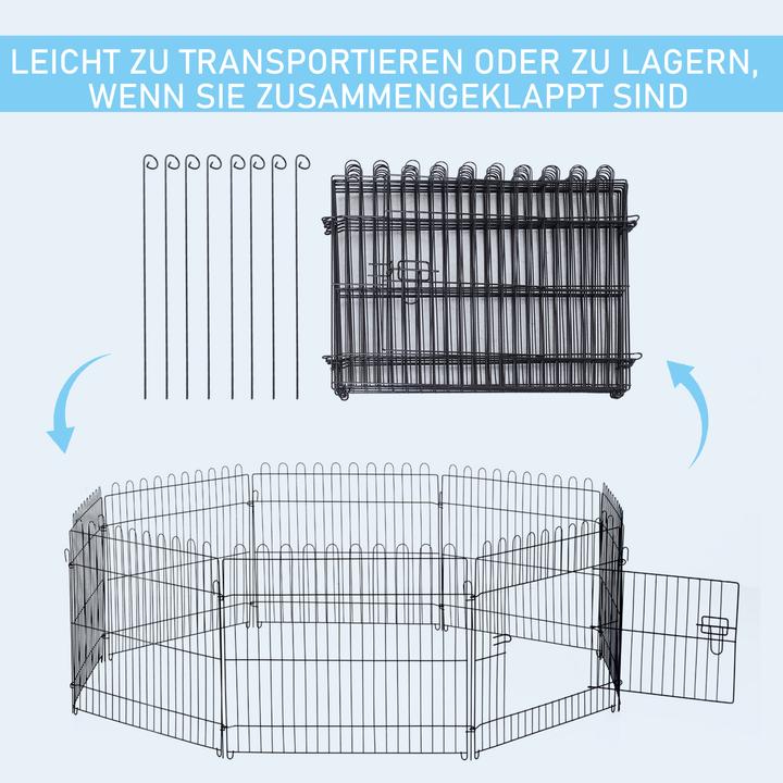 Image du produit PawHut Enclos pour les lapins et les chiots