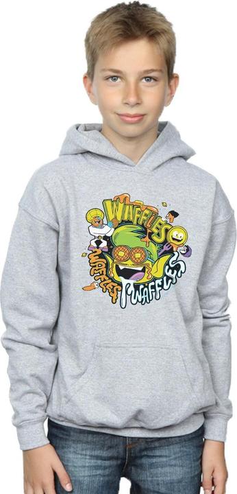Produktbild Teen Titans Go Waffle Mania Kapuzenpullover Jungen (140, 146)