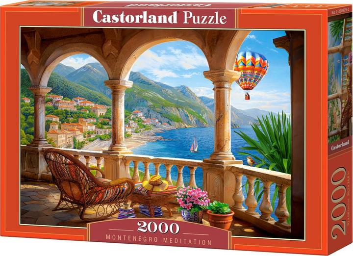 Actual product image Castorland Puzzle 2000 pieces Montenegro Meditation (2000 pieces)