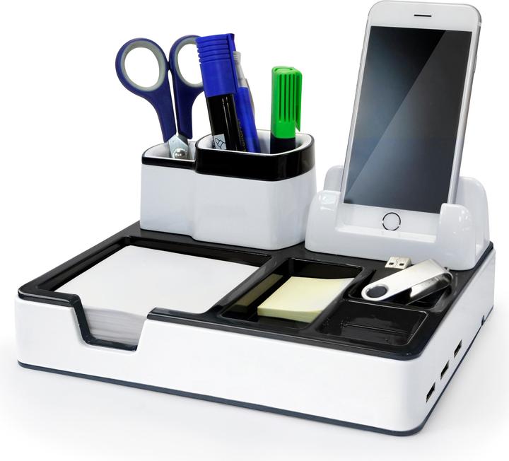 Immagine prodotto Magni Organizzatore da scrivania 3 porte di ricarica USB