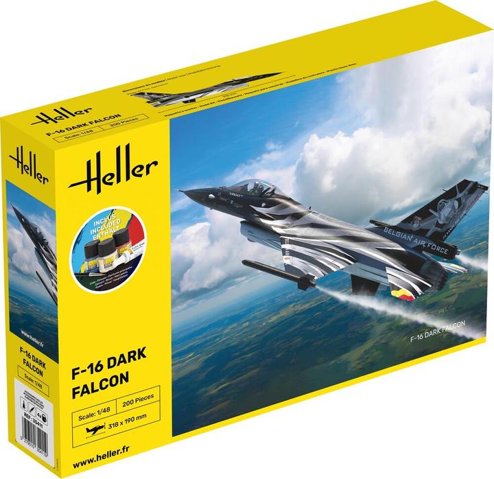 Produktbild Heller STARTER KIT F-16 Dark Falcon