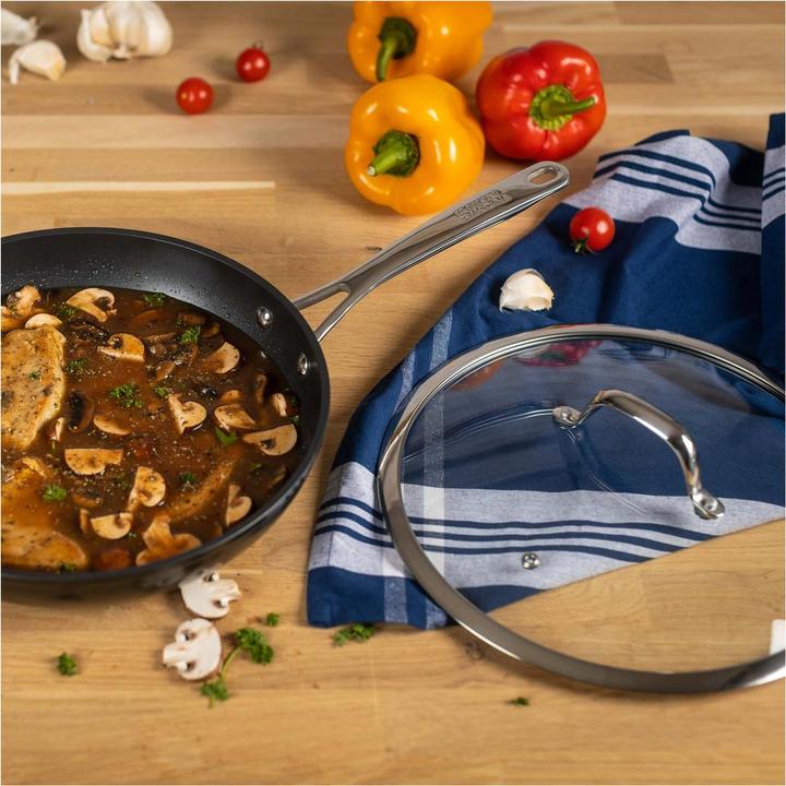 Produktbild Kuhn Rikon Easy Pro Sauté-Pfanne (28 cm, Bratpfanne, Aluminium, Edelstahl)