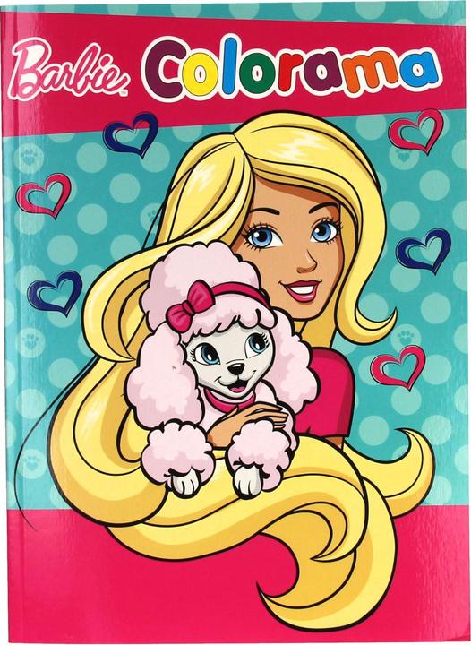 Barbie Colorama colouring book