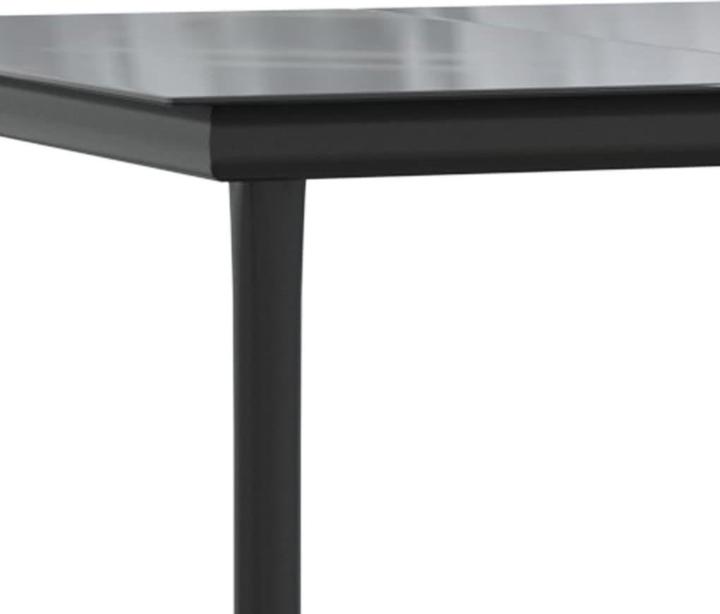 Produktbild VidaXL Gartenmöbel Essgruppe Gartengarnitur Sitzgruppe 7tlg Hellgrau Poly Rattan (80 cm)