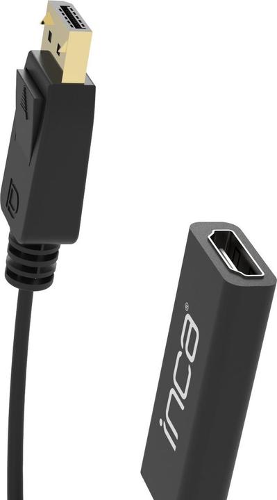 Image du produit Inca Adaptateur DisplayPort IDPH-07 1.4 > HDMI, 4K, 0.2m retail (20 cm)