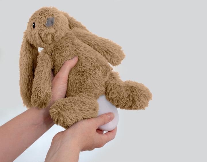 Actual product image ZaZu RO the Rabbit Beige