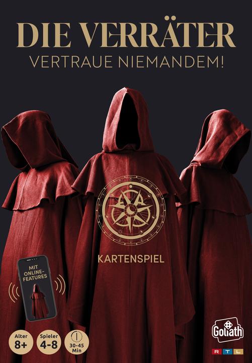 Actual product image Goliath Toys Goliath® The Traitors - Trust No One! Card game (German)
