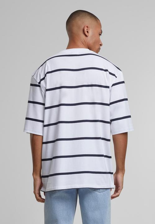 Image du produit Urban Classics Tee à rayures modernes à manches surdimensionnées - 139403 (XL)