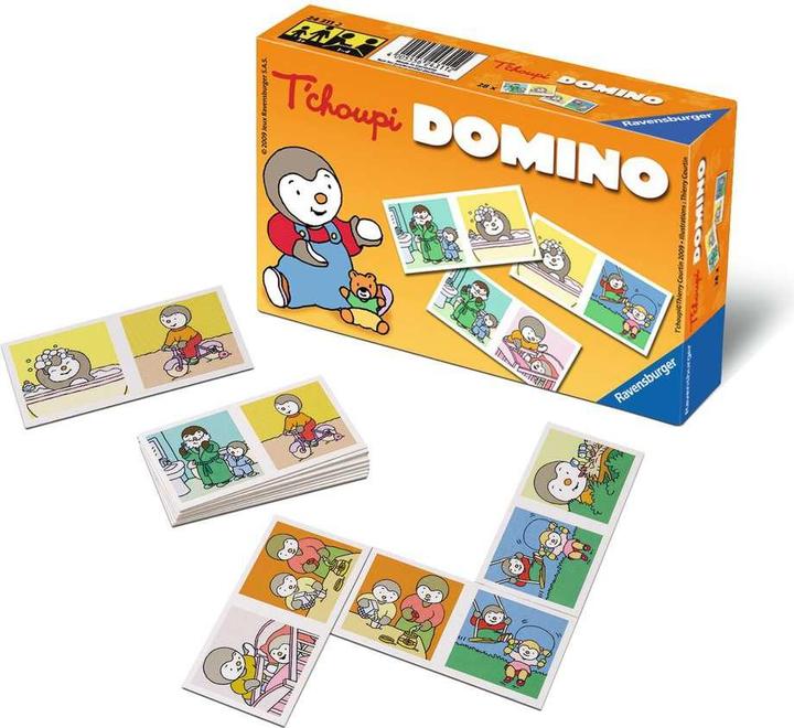 Produktbild Ravensburger Domino T'Choupi (Französisch)