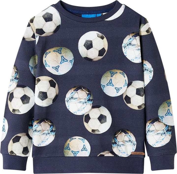 Produktbild VidaXL Kinder-Sweatshirt Marineblau 104,Material: 95 % Baumwolle. 5 (104)