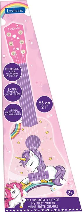 Produktbild Lexibook Unicorn - My First Guitar 21 (K200UNI)