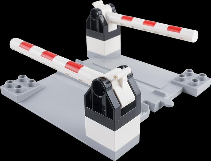 Produktbild LEGO Bahnuebergang mit Schranken - NEU! Teile 7x