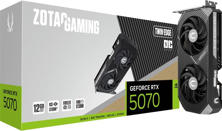 Actual product image Zotac GeForce RTX 5070 Twin Edge OC (12 GB)