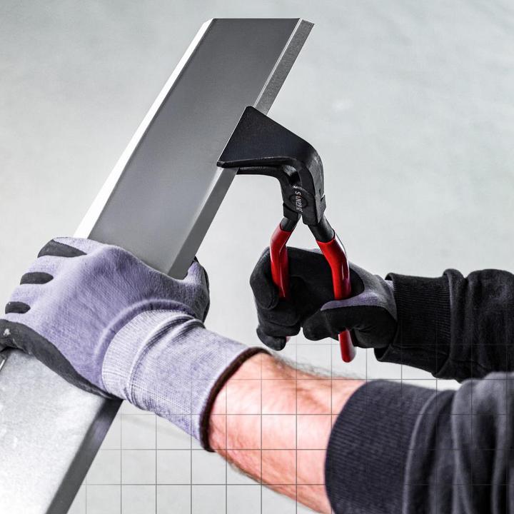 Produktbild Sanpro Falzzange / Karosserie Zange - gekröpft 90 Grad (260 mm)