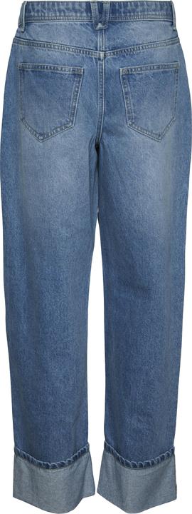 Actual product image Vero Moda VMEVELYN Niedrige Taille Locker geschnitten Jeans Weit geschnitten (25)