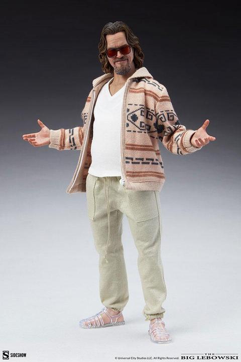 Actual product image Sideshow The Big Lebowski "The Dude" 1/6 action figure