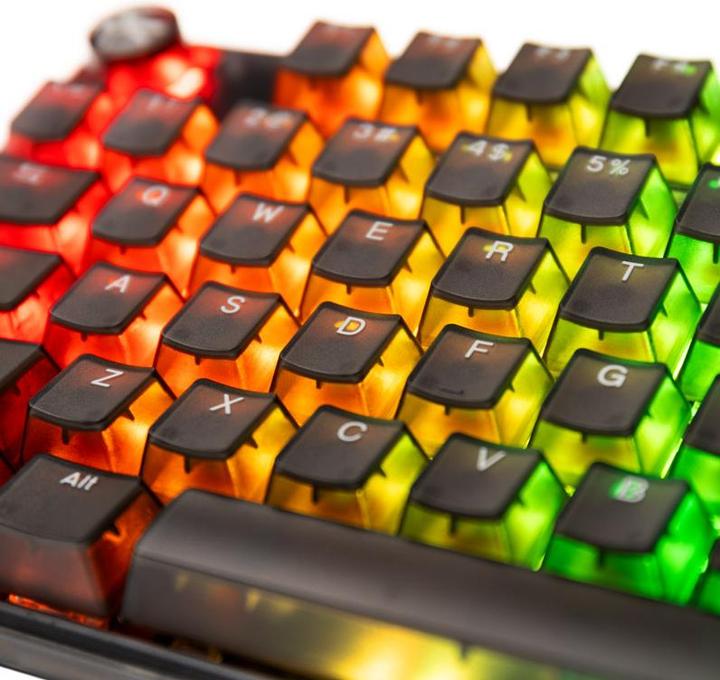 Image du produit Ducky One 3 Aura Black TKL Clavier de jeu, RGB LED - Gateron Baby Kangaroo (US) (ING. Int., Filaire)