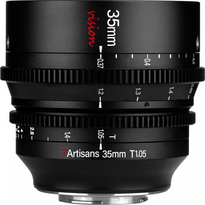 7artisans Focale fixe 35 mm T1.05 (Sony E, APS-C / DX)