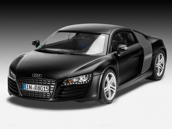 Produktbild Revell Audi R8 matt schwarz