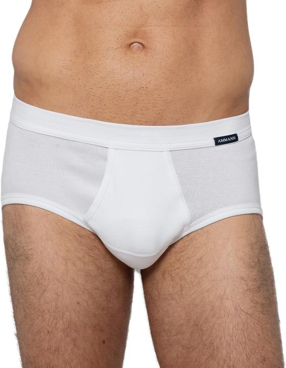 Produktbild Ammann 4er Pack Organic Cotton Feinripp Slip / Unterhose mit Eingriff (XXL, 4er Pack)