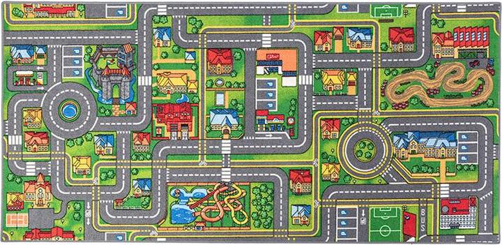 Actual product image Rebel Roads Rebel - Play rug - City roadway - 95 x 200 cm (95 x 200 cm)