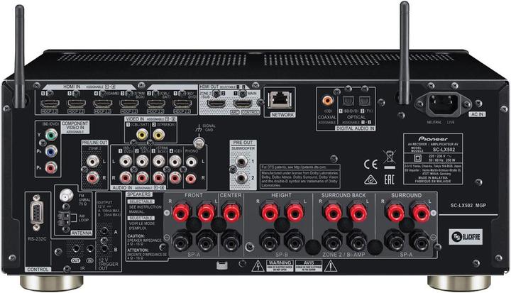 Produktbild Pioneer Sc-Lx502 (7.2 Kanal, AM, FM)