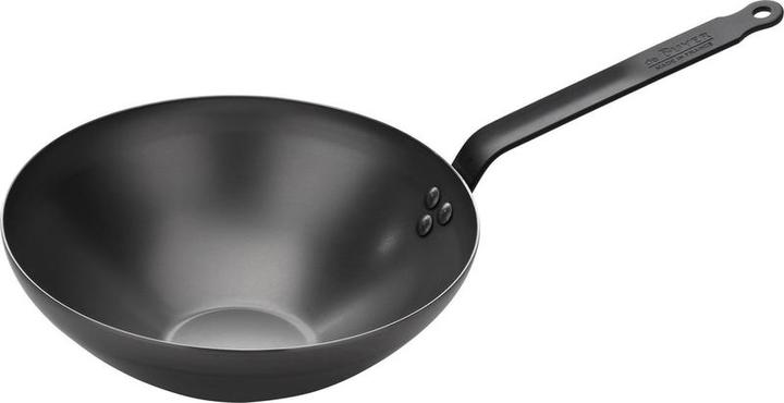 Actual product image Debuyer Mineral B Black Wok - 28cm - Staal (Wok, Iron)