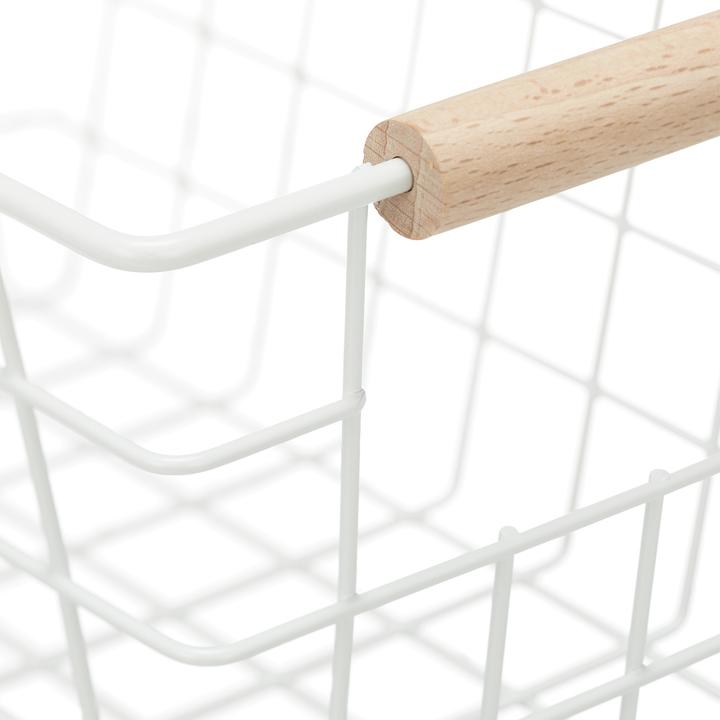 Immagine prodotto Relaxdays 3x cesta in metallo (3 x, 31 x 21 x 16 cm)