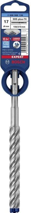 Actual product image Bosch Professional Zubehör Expert SDS plus-7X hammer drill, 17 x 150 x 215 mm (17 mm)