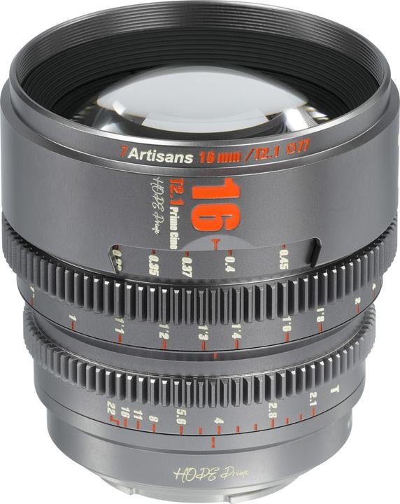 Actual product image 7artisans Fixed focal length 16mm T/2.1 - MFT, lens type: wide-angle (Micro Four Thirds, Micro Four Thirds)