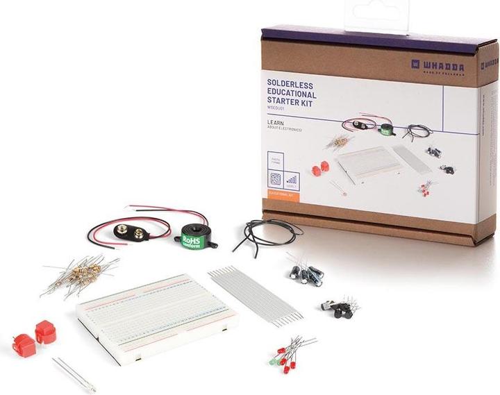 Actual product image Whadda Solderless Educational Starter Kit