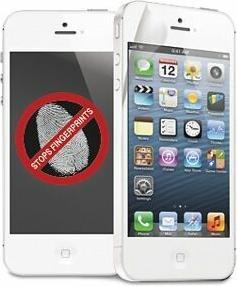 Produktbild Macally Anti-Fingerprint Schutzfolie für iPhone 5/5S (1 Stück, Apple iPhone 5)